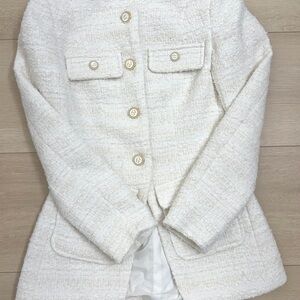 (NEW) DESIGNED TWEED LUXURY WOMEN VEST BLAZER